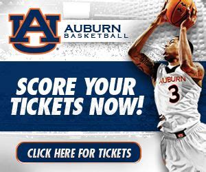 Nothing compares to seeing the game played live and in person, though, by some of the best professional and amateur players. . Auburn basketball tickets